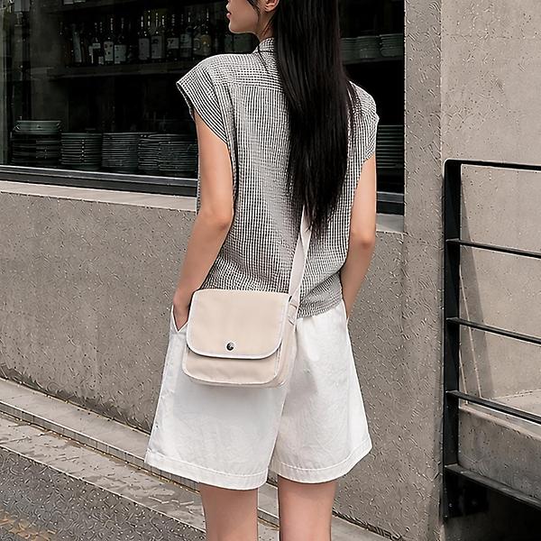  가벼운 미니 크로스백여행 여권 핸드폰 리사이클 가방