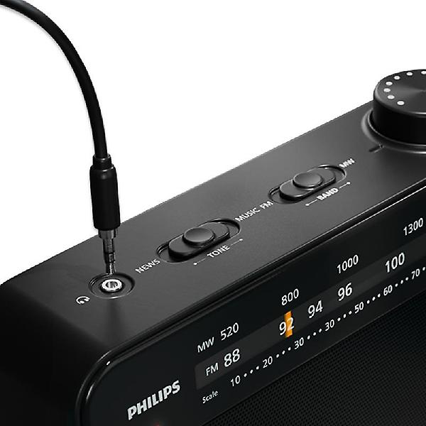  필립스 아날로그 효도 레트로 라디오 클래식 휴대용 캠핑 낚시 TAR2509