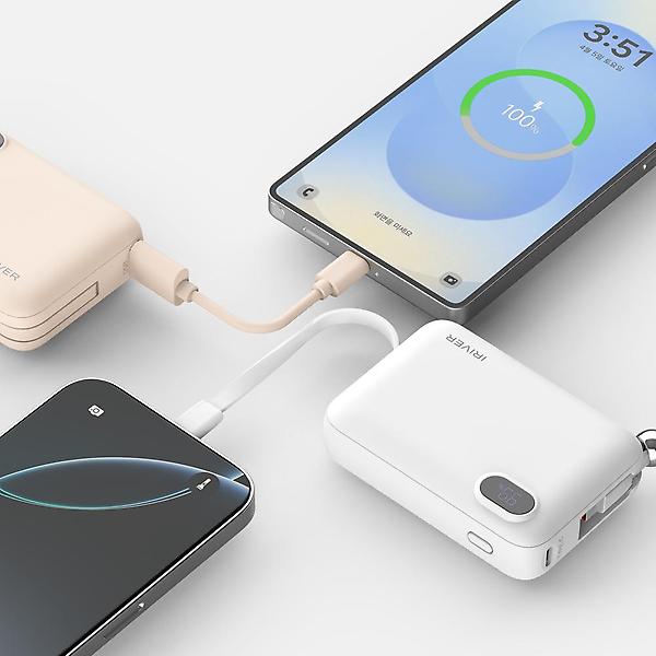  [아이리버] 맥세이프 미니 10000mAh 마그네틱 보조배터리 IFC-A10