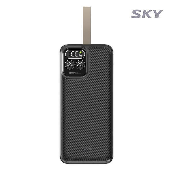  스카이 필 PD30 22.5W LCD 디스플레이 30000mAh 고속 충전 보조배터리