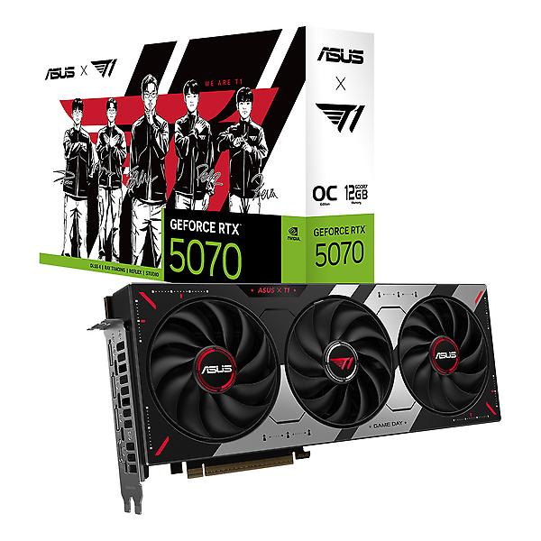  [ASUS] T1 지포스 RTX 5070 OC D7 12GB 인텍앤컴퍼니 / 한정판