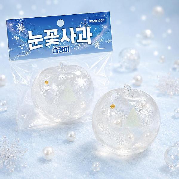  눈꽃 사과 슬랑이 인박스(12개세트) 