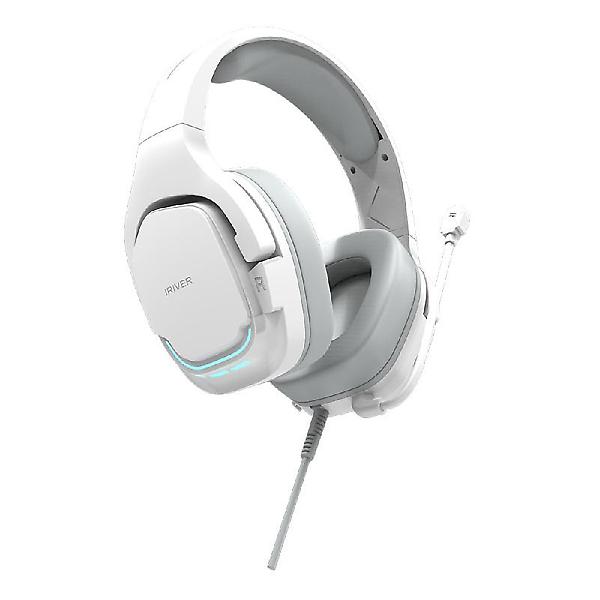  아이리버 유선 게이밍 헤드폰 USB LED 게임 마이크 헤드셋 IRX-GH130