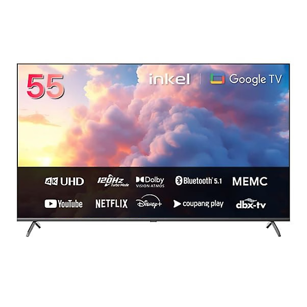  인켈 SUS550CHD 4K UHD 구글 스마트TV 55인치(139cm)