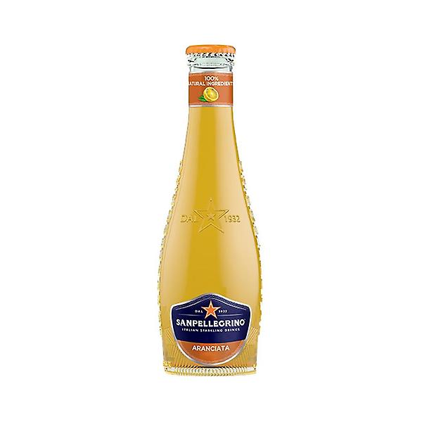  산펠레그리노 탄산음료 아란시아타 오렌지 200ml 병 24개 1박스