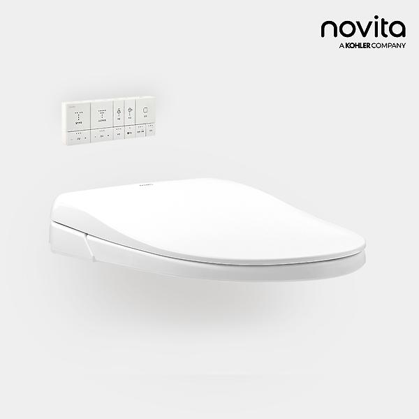  노비타 도기 청소 스케일링 살균 비데 (리모컨화이트,자동개폐,물내림) BD-TPS13-010RB