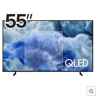 삼성전자 KQ55QF8DAFXKR 벽걸이형 QLED TV